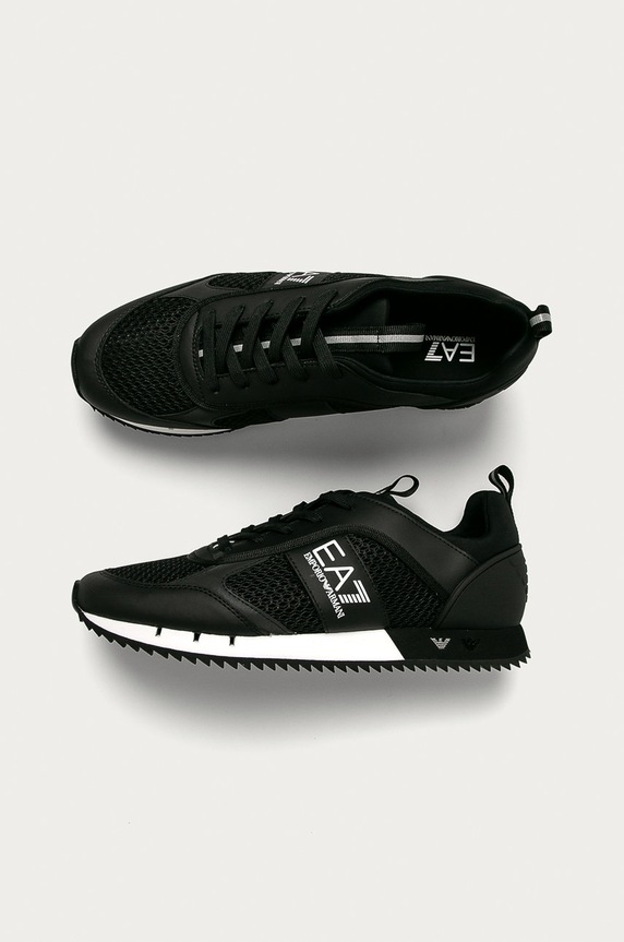 EA7 Emporio Armani - Topánky čierna XK050.X8X027
