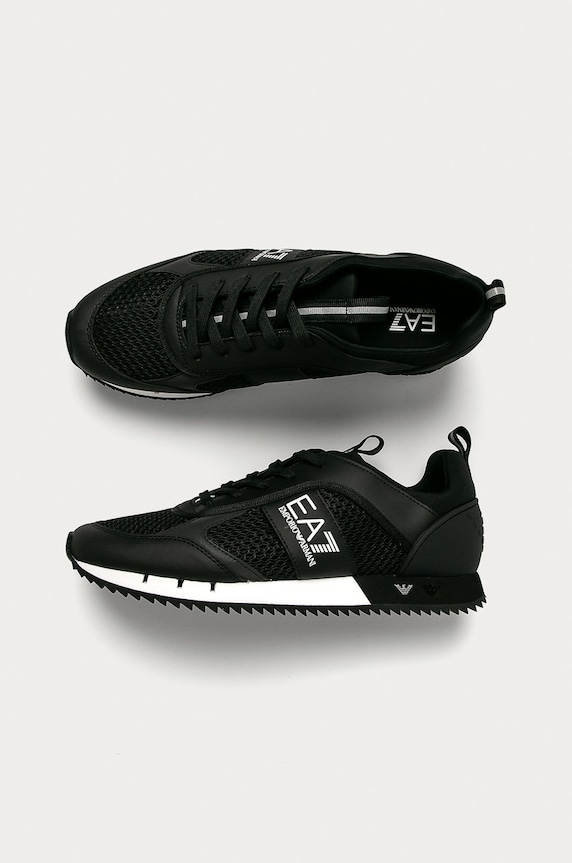 EA7 Emporio Armani - Topánky čierna XK050.X8X027