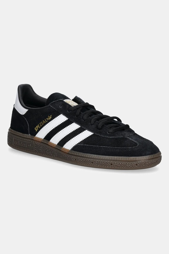adidas Originals σουέτ αθλητικά παπούτσια φλατ μαύρο DB3021