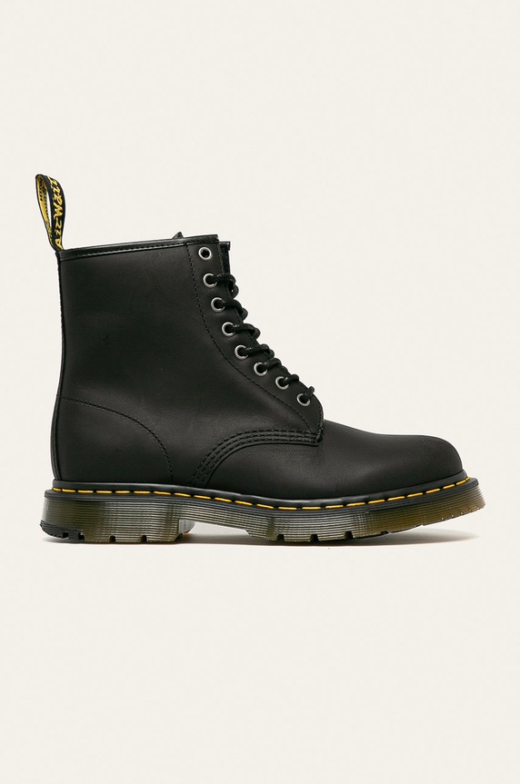 Dr. Martens Kožne čizme 1460 zrnata koža crna 24039001
