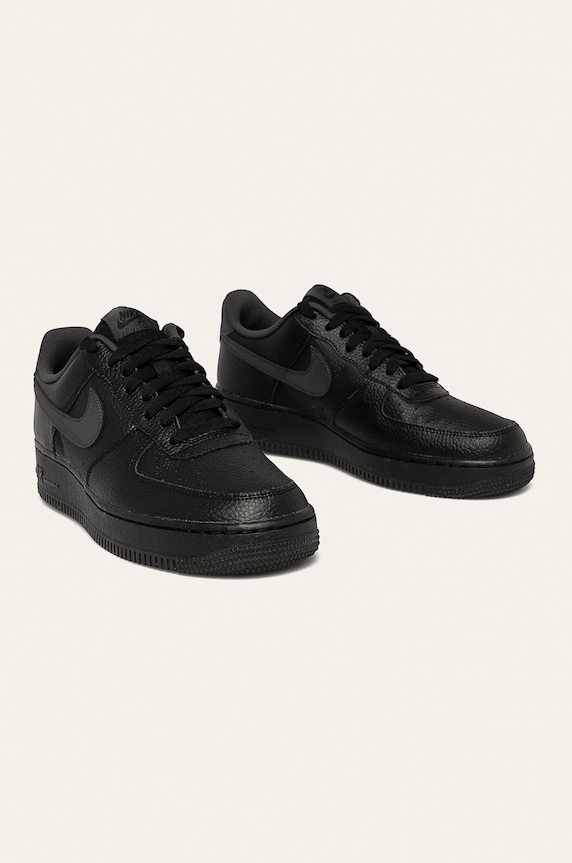 Nike Sportswear - Topánky Nike Air Force 1 '07 3 CI0059 čierna AW19