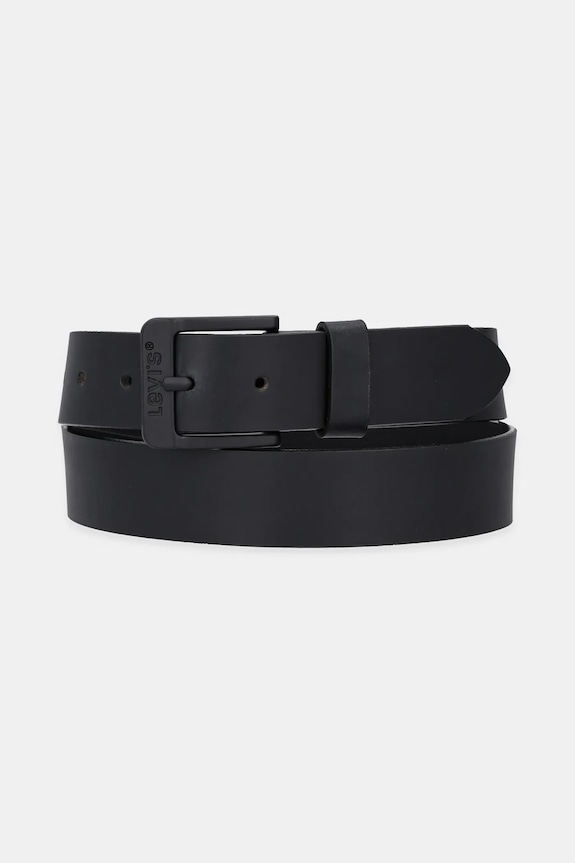 Levi's - Kožený opasok čierna 38016.0033