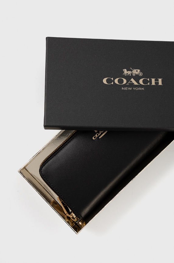 Coach portfel skórzany 73738 73738