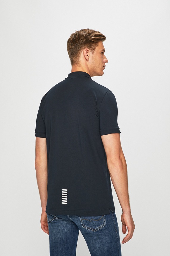 Oblečenie EA7 Emporio Armani - Pánske polo tričko PJM5Z.8NPF04 tmavomodrá