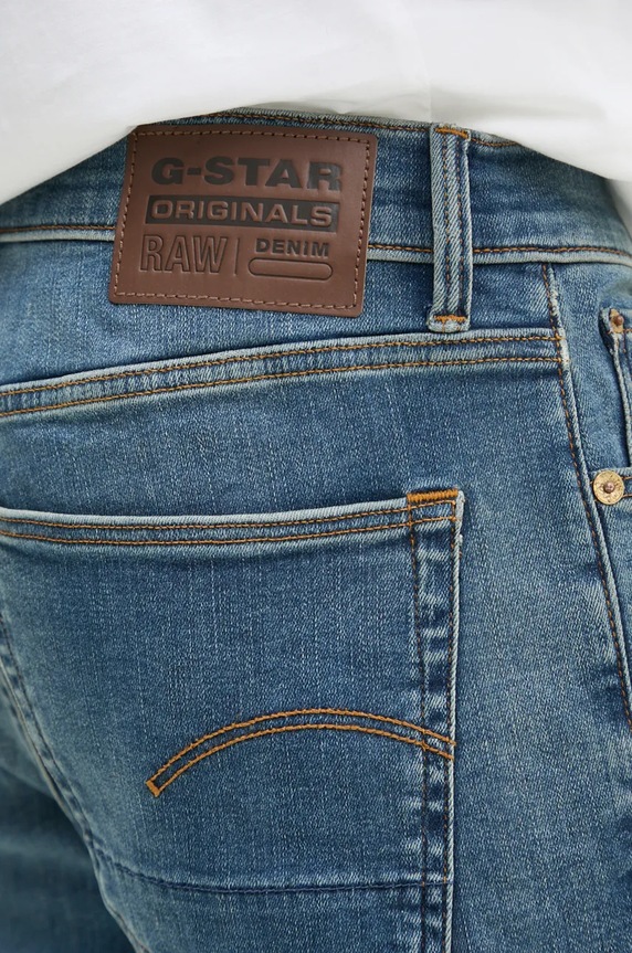 G-Star jeans 3301 Slim albastru 51001.8968.2965