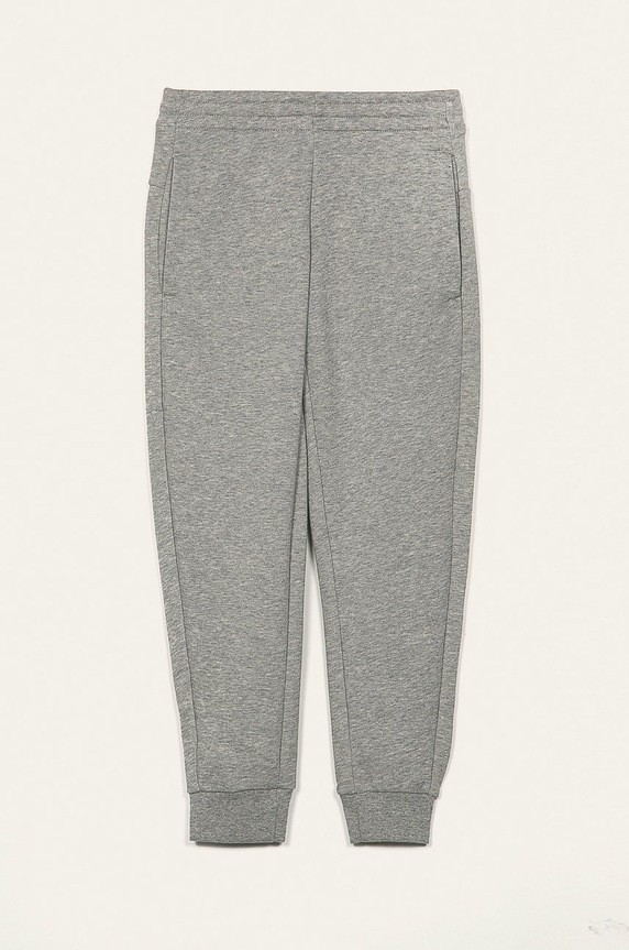 adidas - Detské nohavice 128 - 170 cm EH6158 potlač sivá EH6158