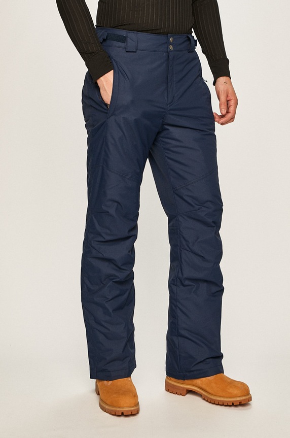 Columbia spodnie Bugaboo prosty granatowy 1864312