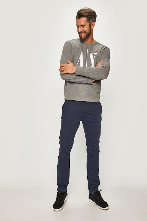 Tom Tailor Denim - Spodnie 1012992 granatowy AA00