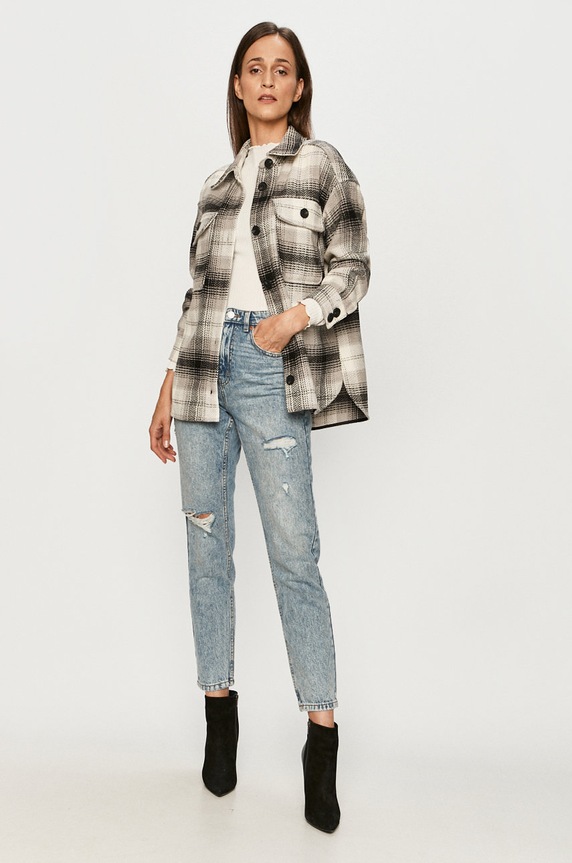 Only - Sweter 15180040 15180040 biały AA00