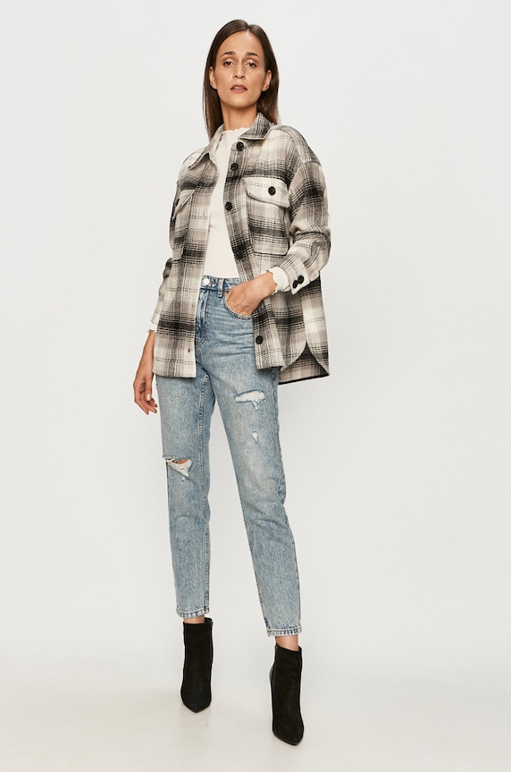 Only - Sweter 15180040 15180040 biały AA00