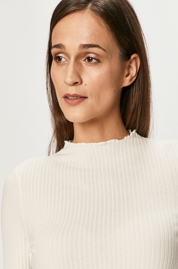 Only - Sweter 15180040 biały 15180040