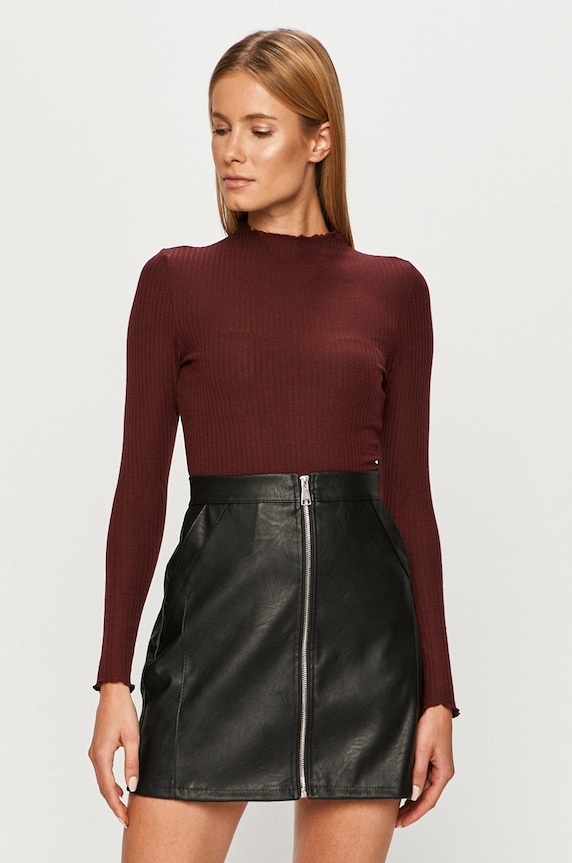 Only - Sweter 15180040 pozostałe brązowy 15180040