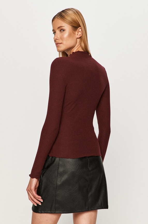 Odzież Only - Sweter 15180040 15180040 brązowy