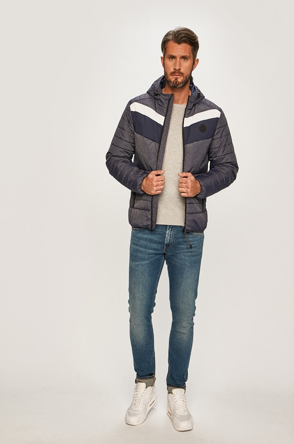 Tom Tailor Denim - Sweter 1012819 szary AA00