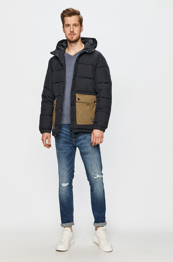 Tom Tailor Denim - Sweter 1012820 niebieski AA00