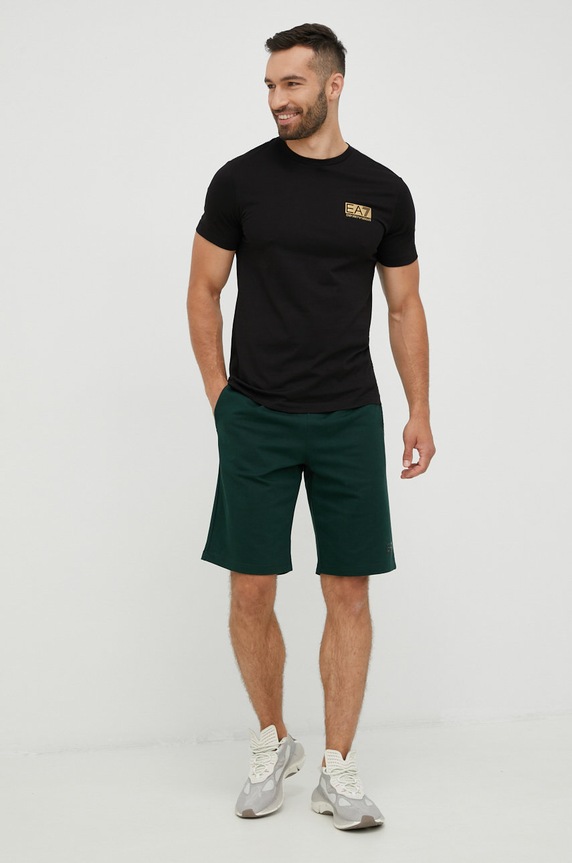 EA7 Emporio Armani szorty PJ05Z.8NPS02 zielony SS24