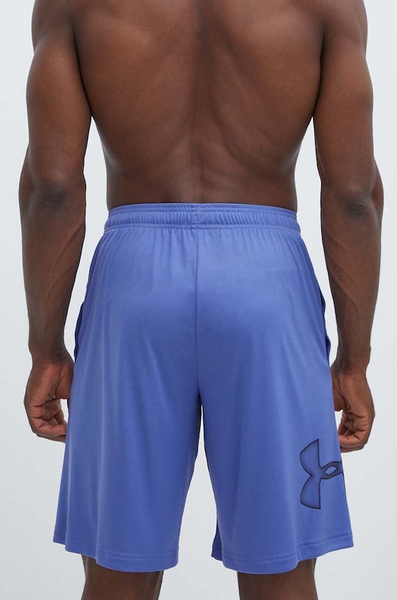 Abbigliamento Under Armour pantaloncini da allenamento Tech Graphic 1306443 violetto