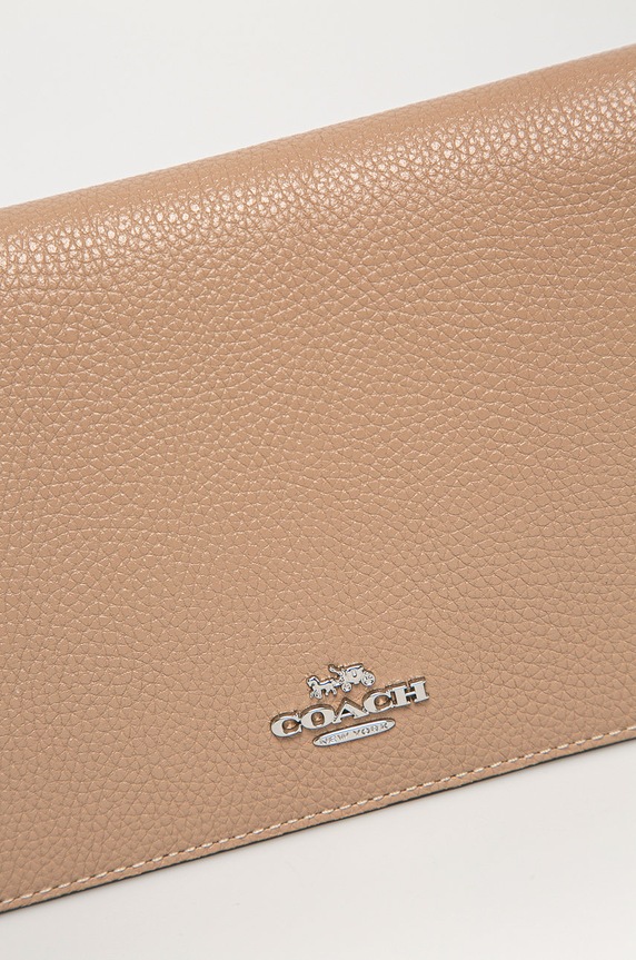 Coach - Kopertówka skórzana 87401 87401 brązowy AA00