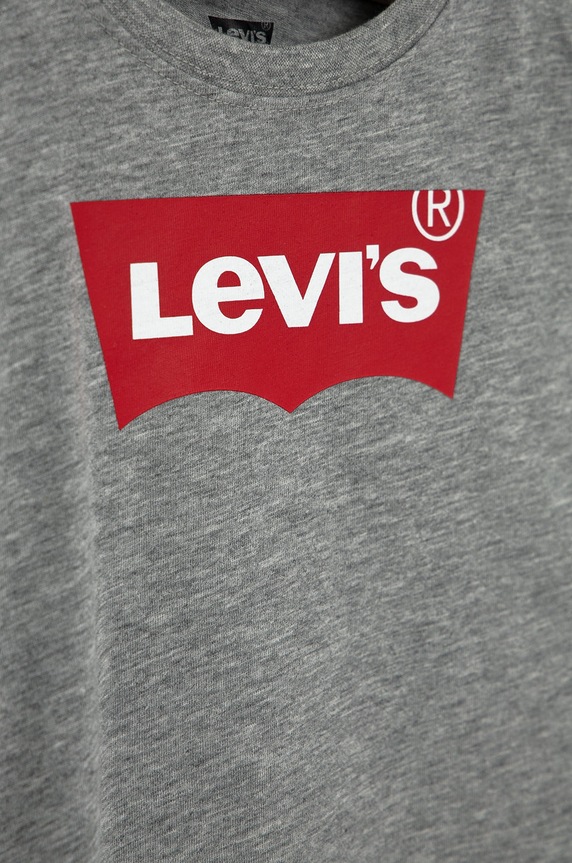 Chłopiec Levi's - T-shirt dziecięcy 62-98 cm NP10004 szary