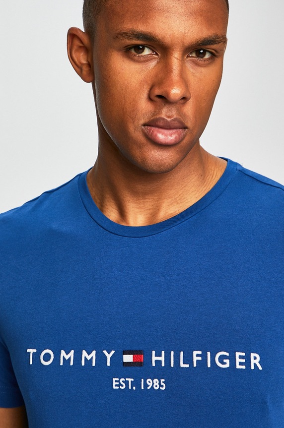 Tommy Hilfiger - Μπλουζάκι MW0MW11465 μπλε
