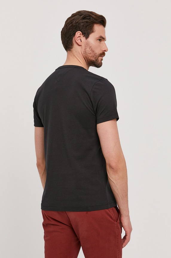 Ρούχα Tommy Hilfiger - Μπλουζάκι MW0MW11465 μαύρο