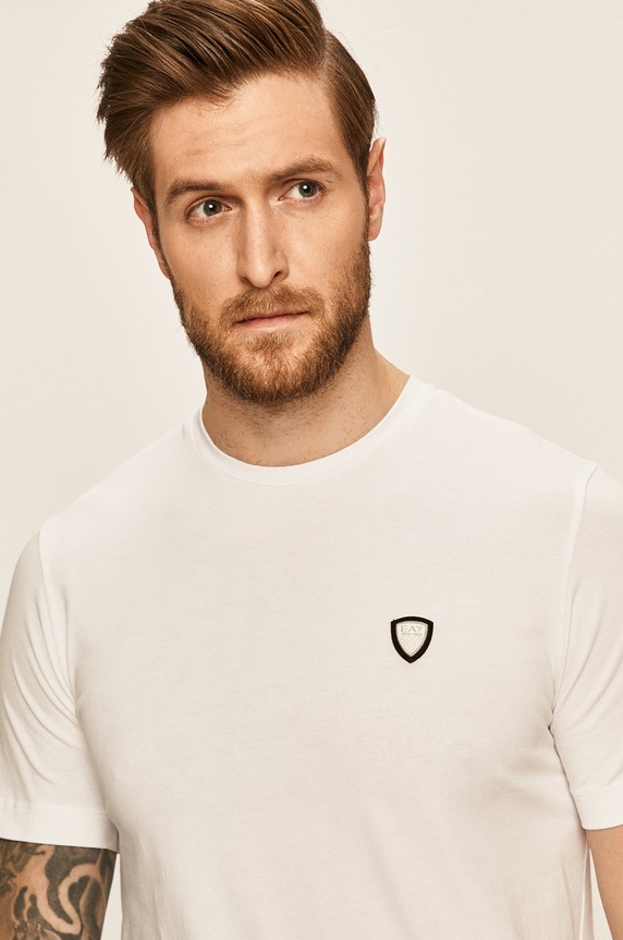 EA7 Emporio Armani - T-shirt PJ03Z.8NPTL7 biały PJ03Z.8NPTL7