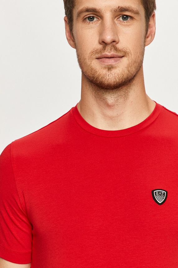 EA7 Emporio Armani - T-shirt PJ03Z.8NPTL7 czerwony PJ03Z.8NPTL7