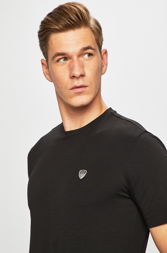 EA7 Emporio Armani - Tricou negru PJ03Z.8NPTL7