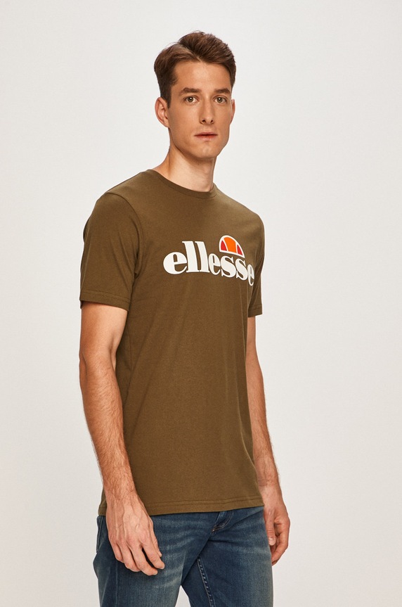 Ellesse - T-shirt pamut zöld SHC07405