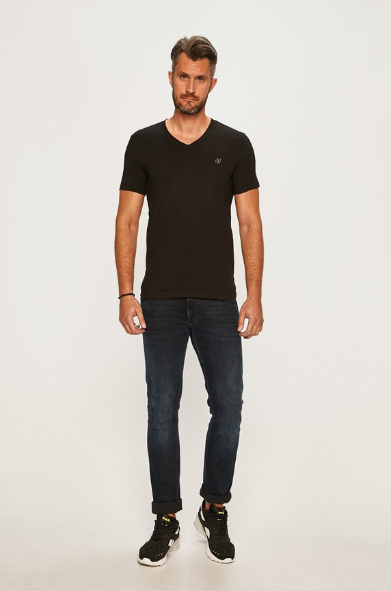 Marc O'Polo - T-shirt B21222051018 czarny AA00