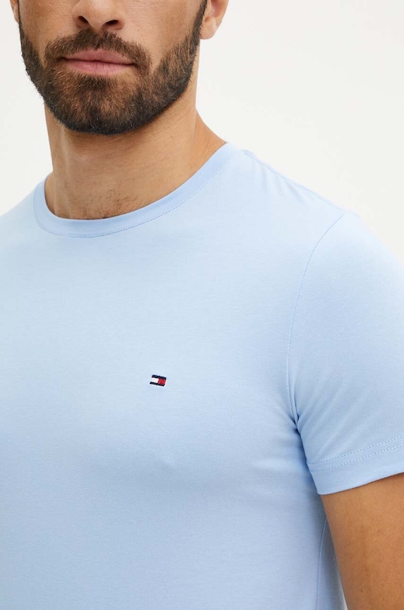 Tommy Hilfiger t-shirt niebieski MW0MW10800