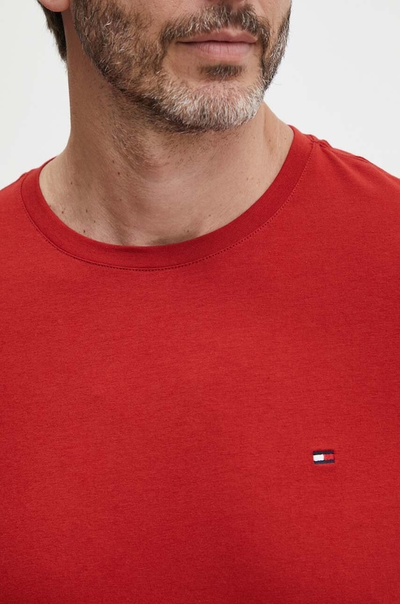 Tommy Hilfiger t-shirt czerwony MW0MW10800