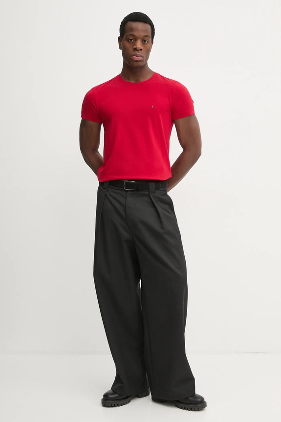 Tričko Tommy Hilfiger MW0MW10800 červená AW25