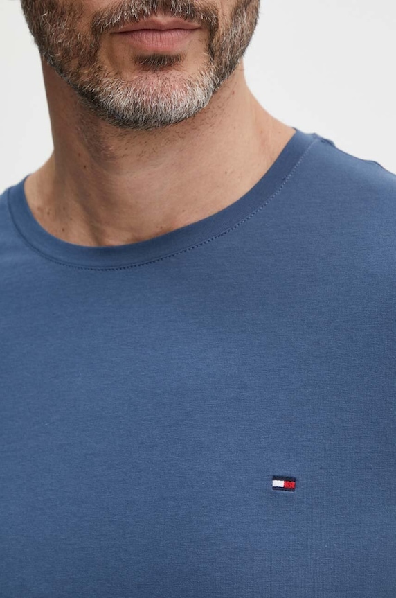 Tommy Hilfiger t-shirt granatowy MW0MW10800