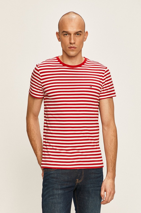 Tommy Hilfiger tricou rosu MW0MW10800