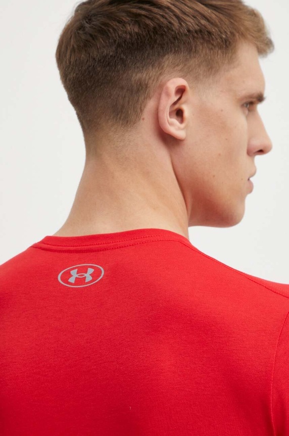 Under Armour t-shirt 1329581 czerwony