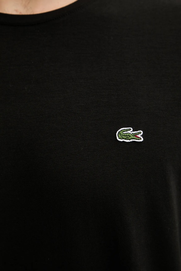 Lacoste - Pánske tričko s dlhým rukávom čierna TH0990