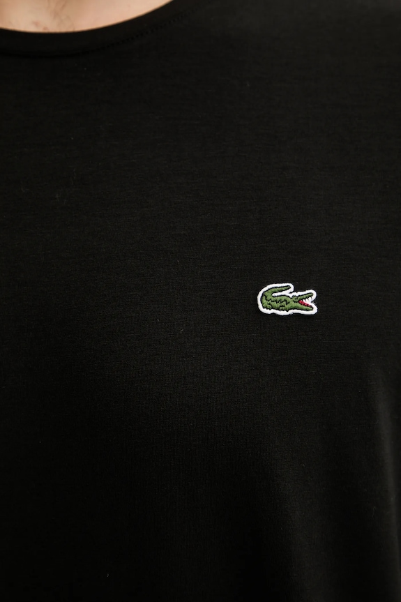 Lacoste - Pánske tričko s dlhým rukávom čierna TH0990