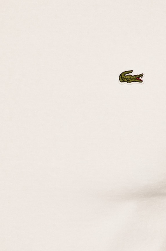 Lacoste - Pánske tričko s dlhým rukávom TH0990 biela