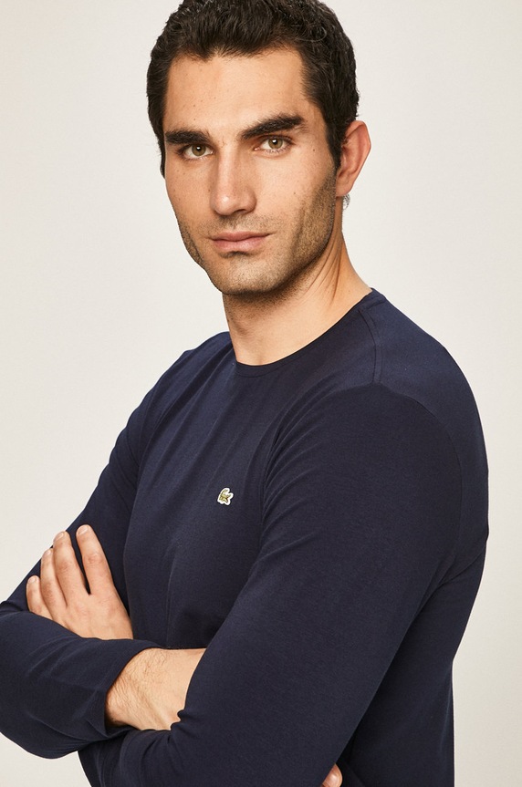 Lacoste - Hosszú ujjú sötétkék TH0990