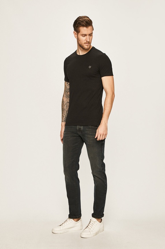 Marc O'Polo t-shirt B21222051068 czarny AA00