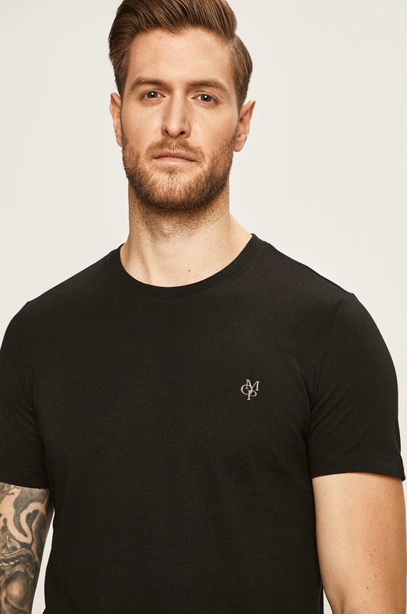 Marc O'Polo t-shirt czarny B21222051068