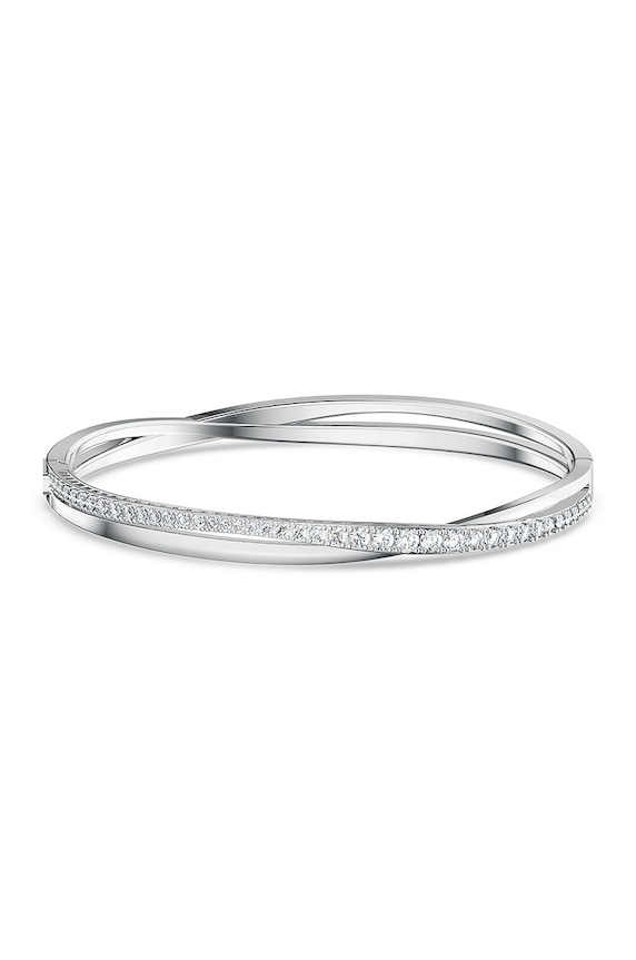 Akcesoria Swarovski - Bransoletka TWIST 5565210 5565210 srebrny