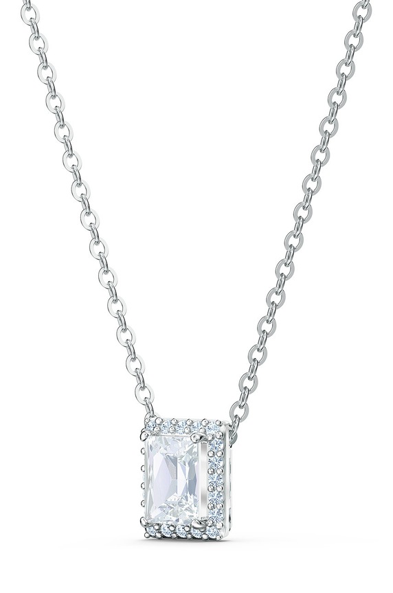 Swarovski - Naszyjnik i kolczyki ANGELIC 5579842 srebrny 5579842