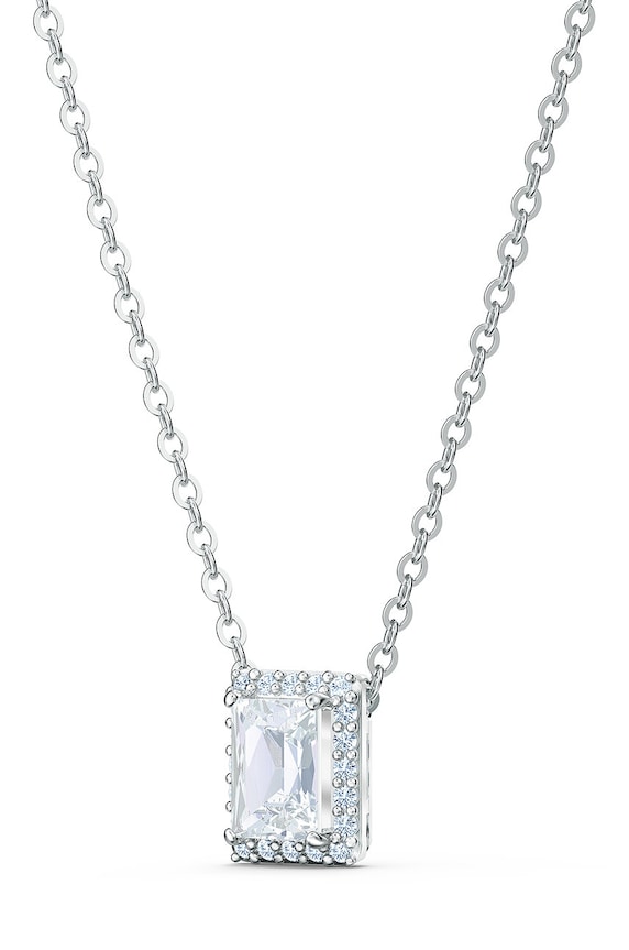Swarovski - Naszyjnik i kolczyki ANGELIC 5579842 srebrny 5579842