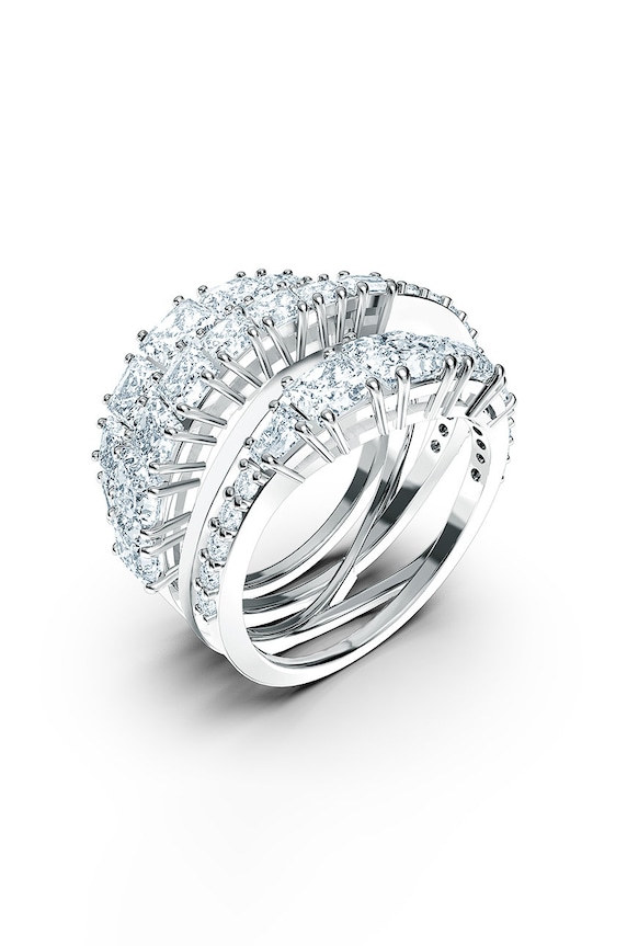 Swarovski - Prstýnek TWIST stříbrná 5584646