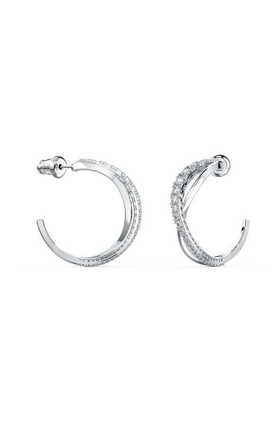 Swarovski - Kolczyki TWIST MINI HOOP 5563908 srebrny 5563908
