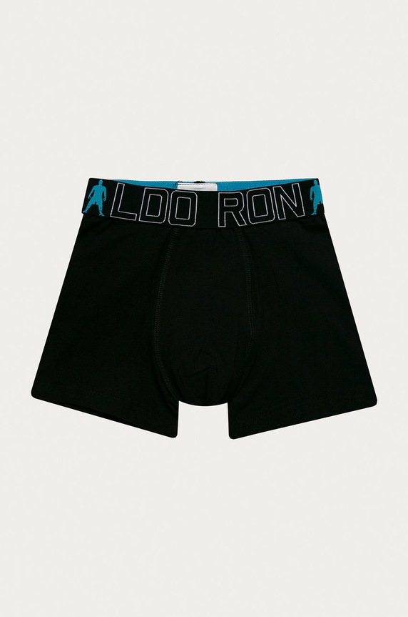 CR7 Cristiano Ronaldo - Gyerek boxer (5-db) 8405.5100.2501 fekete AW20