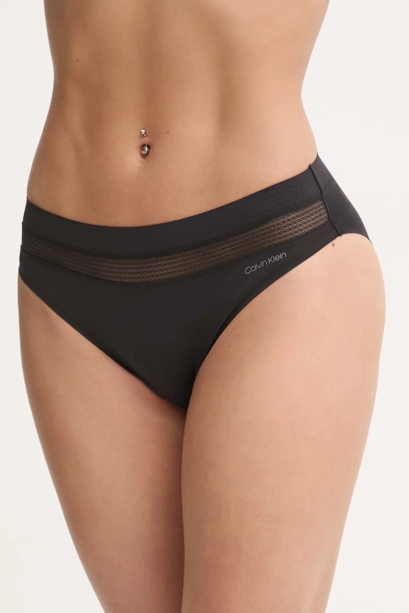 Tanga Calvin Klein Underwear tanga černá 000QF6047E