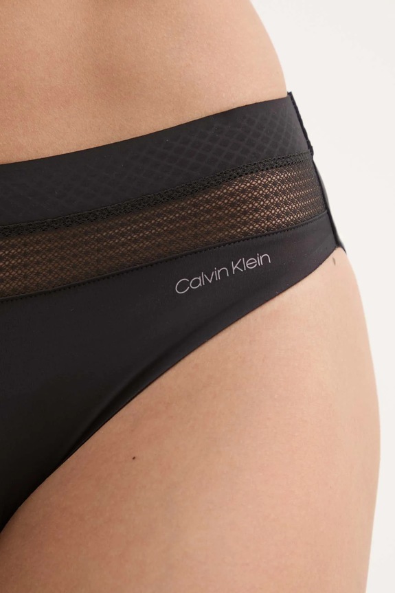 Oblečení Tanga Calvin Klein Underwear 000QF6047E černá